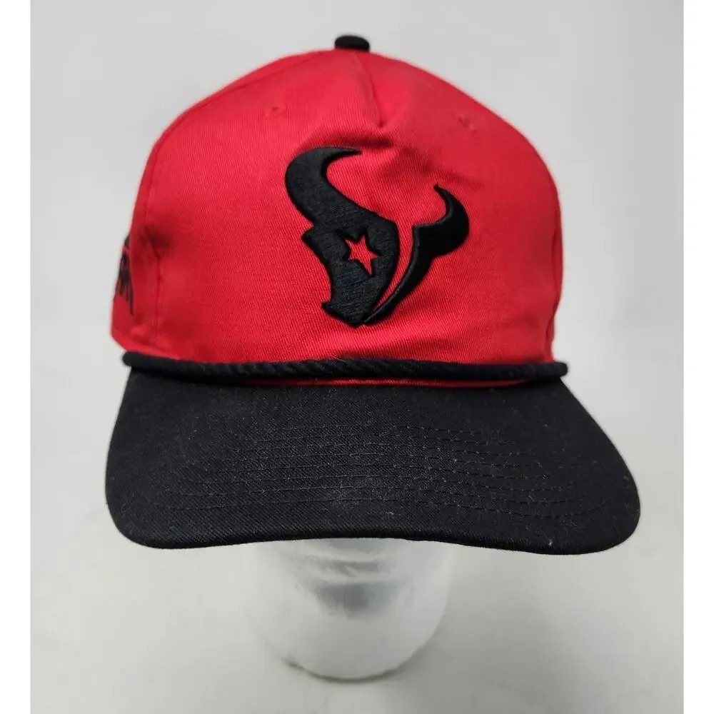 Houston Texans New Era Red/Black 2024 Inspire Change A-Frame 9FIFTY Snapback Hat